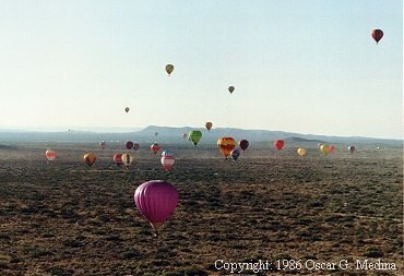 Hot air balloons