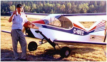 Al Friesen with Sorrell Hyperlight